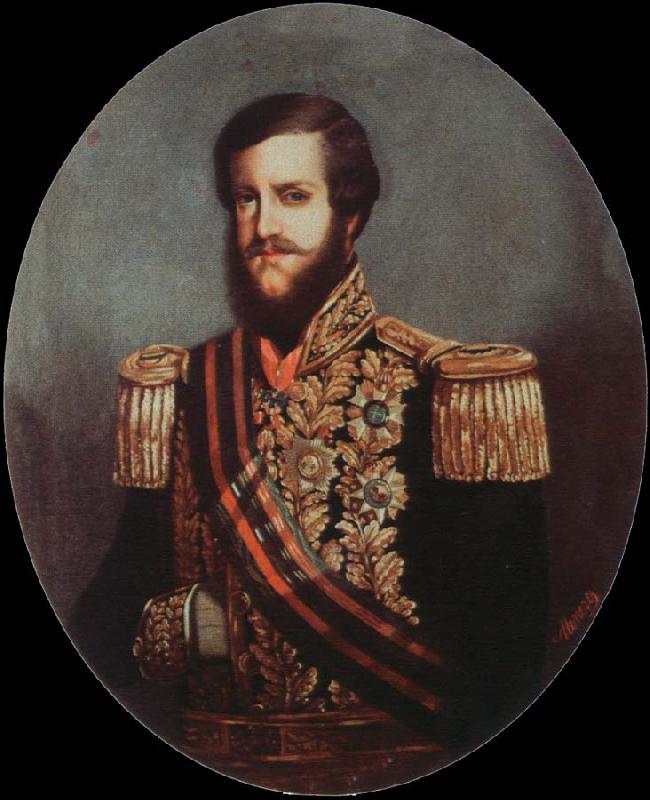 Miranda, Juan Carreno de portrait of emperor pedro ll Germany oil painting art
